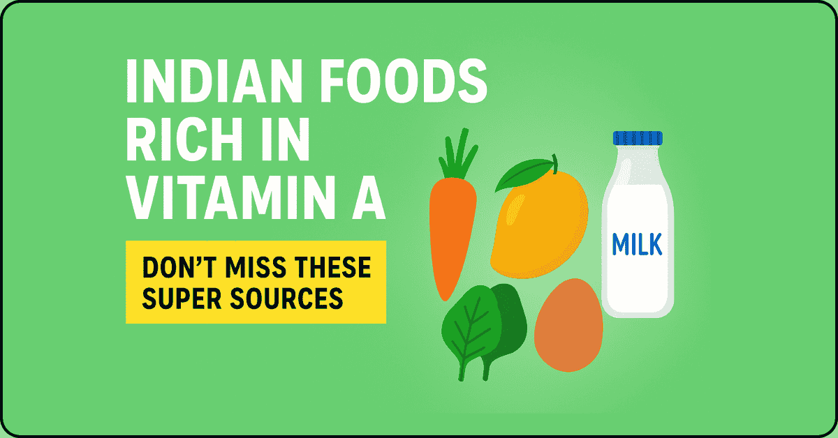 Which Indian Foods Are Rich in Vitamin A